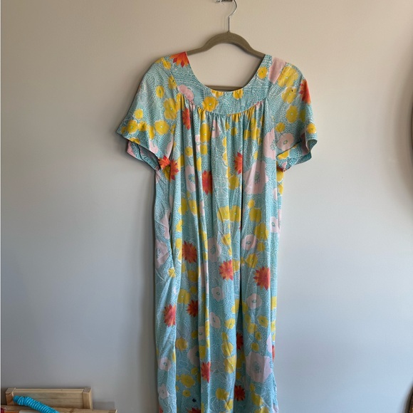 Vintage sears medium cotton feel multi colour dress… - Picture 3 of 6